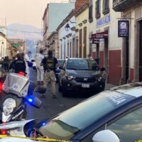 Hombre es ultimado a tiros en el Centro Histórico de Morelia