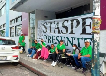 Con toma de edificios STASPE rechaza Centro de Conciliación Laboral