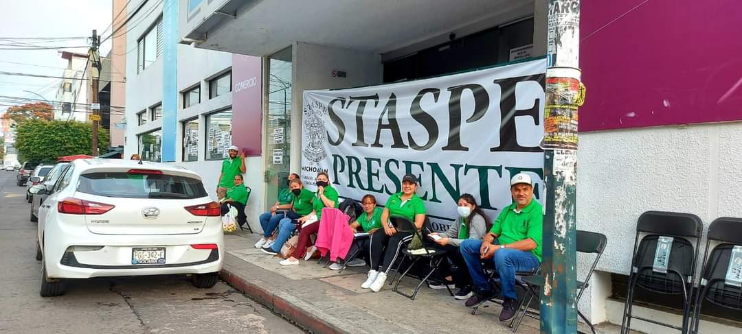 Con toma de edificios STASPE rechaza Centro de Conciliación Laboral