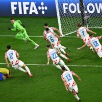 Croacia vence a Brasil en penales
