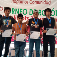 Alumnos del Cecytem ganan 3 medallas en Torneo de Robótica Nacional Intelibots