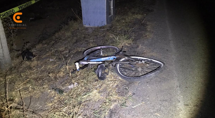 Ciclista muere al ser atropellado por vehículo desconocido