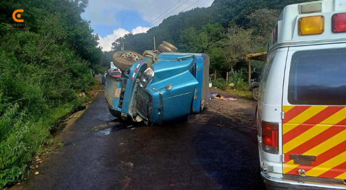 Joven muere aplastado por la pipa que conducía en Tangancícuaro