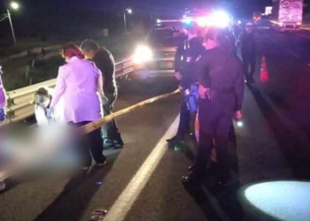 Peatón muere atropellado en la autopista Pátzcuaro-Cuitzeo