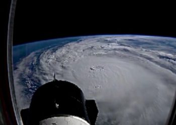 Astronauta comparte impresionante video del huracán Milton desde el espacio