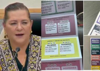 Presidenta del INE se niega a sancionar a ganadores de elección judicial pese a denuncias por “acordeones”