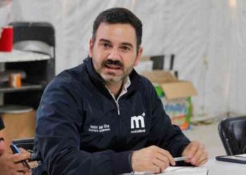 Yankel Benítez da seguimiento a obra de drenaje en la colonia Rubén Jaramillo