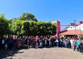 CSIM Toma instalaciones del IEM, exigen respeto a la autodeterminación de San Miguel del Monte