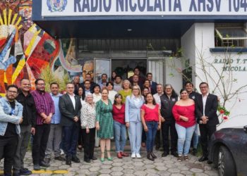 Yarabí Ávila refrenda respaldo a Radio y TV Nicolaita para que se siga fortaleciendo