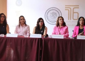 Se suma Congreso del Estado a jornadas para la lucha contra el cáncer de mama; realizan curso-taller de autoexploración