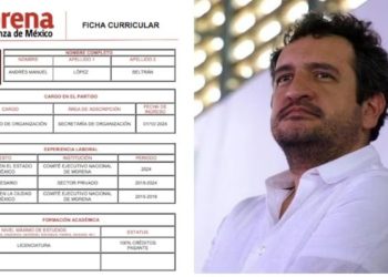 Revelan que Andy López Beltrán ejerce cargos en Morena sin título universitario