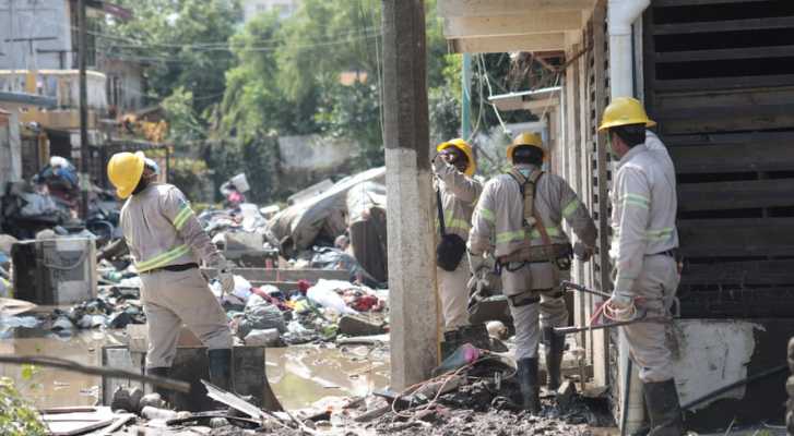 Más de 100 comunidades siguen incomunicadas por lluvias en Veracruz, Hidalgo y Puebla