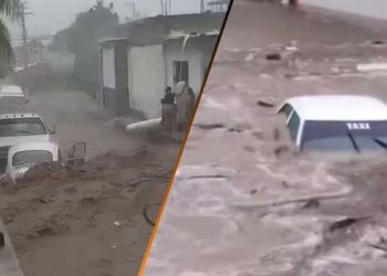 Tormenta tropical Raymond provoca severas afectaciones en Zihuatanejo, Guerrero
