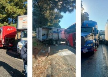 Se registran 2 accidentes vehiculares en la México-Guadalajara