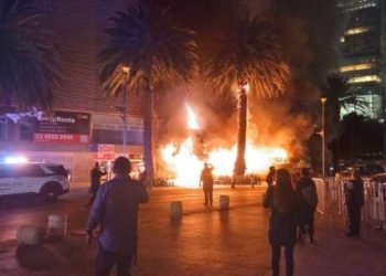 Explosión en restaurante de CDMX fue captada en video; Rojo de la Vega confirmó que el incendio fue controlado