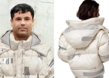 Marca desata polémica por chamarra inspirada en la que usó el “Chapo” Guzmán en 1993