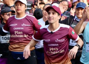 Zoológico de Morelia recibe a Rommel Pacheco y a cientos de deportistas en la Carrera Plan Michoacán