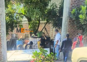 Adulto mayor muere tras ser aplastado por un portón en Apatzingán