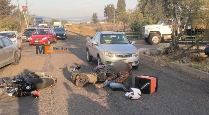 Se registran 2 percances de tránsito en diferentes zonas de Morelia; hay 3 heridos