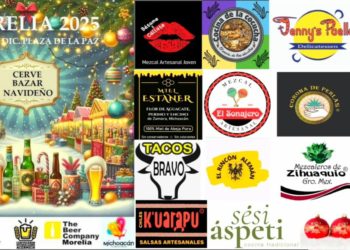 Cerveceros michoacanos cierran 2025 con el Cerve Bazar Navideño en el Centro Histórico de Morelia