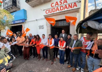 Movimiento Ciudadano inaugura su Casa Ciudadana en Puruándiro