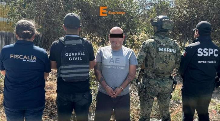 FGE, SSP y SSPC detienen en Morelos al presunto homicida de pareja de intérpretes y su menor hija