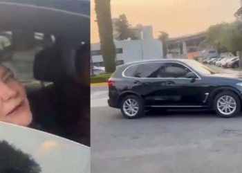 Consejera presidenta del INE es captada usando camioneta blindada tras polémica por vehículos oficiales