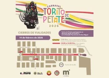 Policía Morelia anuncia operativo vial y de seguridad por el Carnaval del Torito de Petate